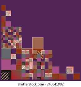 Abstract colorful pattern for background. Decorative backdrop can be used for wallpaper, pattern fills, web page background, surface textures.