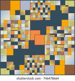 Abstract colorful pattern for background. Decorative backdrop can be used for wallpaper, pattern fills, web page background, surface textures.