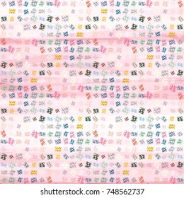 Abstract colorful pattern for background. Decorative backdrop can be used for wallpaper, pattern fills, web page background, surface textures.