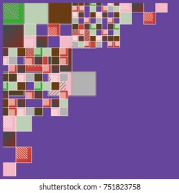 Abstract colorful pattern for background. Decorative backdrop can be used for wallpaper, pattern fills, web page background, surface textures.