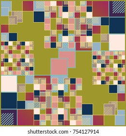 Abstract colorful pattern for background. Decorative backdrop can be used for wallpaper, pattern fills, web page background, surface textures.