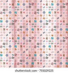 Abstract colorful pattern for background. Decorative backdrop can be used for wallpaper, pattern fills, web page background, surface textures.