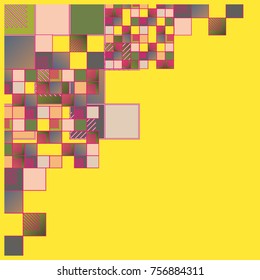 Abstract colorful pattern for background. Decorative backdrop can be used for wallpaper, pattern fills, web page background, surface textures.