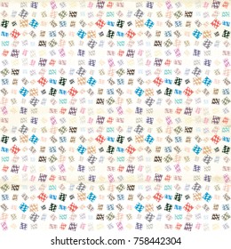 Abstract colorful pattern for background. Decorative backdrop can be used for wallpaper, pattern fills, web page background, surface textures.