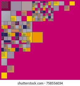 Abstract colorful pattern for background. Decorative backdrop can be used for wallpaper, pattern fills, web page background, surface textures.