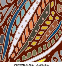 Abstract colorful pattern for background. Decorative backdrop can be used for wallpaper, pattern fills, web page background, surface textures.