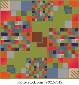 Abstract colorful pattern for background. Decorative backdrop can be used for wallpaper, pattern fills, web page background, surface textures.