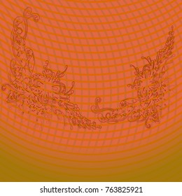 Abstract colorful pattern for background. Decorative backdrop can be used for wallpaper, pattern fills, web page background, surface textures.