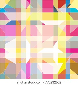 Abstract colorful pattern for background. Decorative backdrop can be used for wallpaper, pattern fills, web page background, surface textures.
