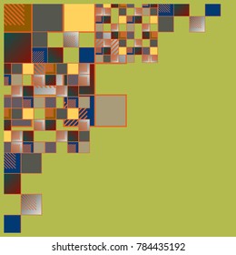 Abstract colorful pattern for background. Decorative backdrop can be used for wallpaper, pattern fills, web page background, surface textures.