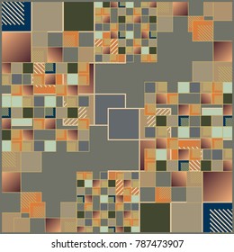 Abstract colorful pattern for background. Decorative backdrop can be used for wallpaper, pattern fills, web page background, surface textures.