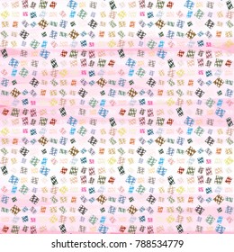 Abstract colorful pattern for background. Decorative backdrop can be used for wallpaper, pattern fills, web page background, surface textures.