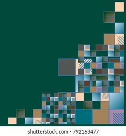 Abstract colorful pattern for background. Decorative backdrop can be used for wallpaper, pattern fills, web page background, surface textures.