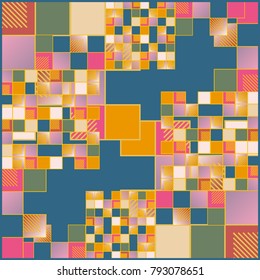 Abstract colorful pattern for background. Decorative backdrop can be used for wallpaper, pattern fills, web page background, surface textures.