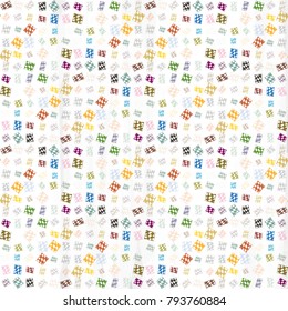 Abstract colorful pattern for background. Decorative backdrop can be used for wallpaper, pattern fills, web page background, surface textures.