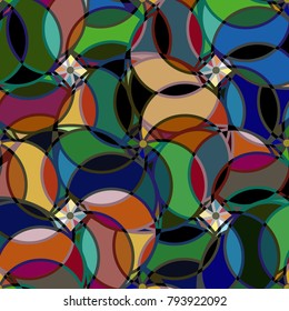 Abstract colorful pattern for background. Decorative backdrop can be used for wallpaper, pattern fills, web page background, surface textures.