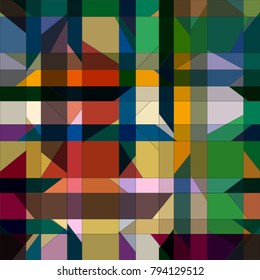 Abstract colorful pattern for background. Decorative backdrop can be used for wallpaper, pattern fills, web page background, surface textures.
