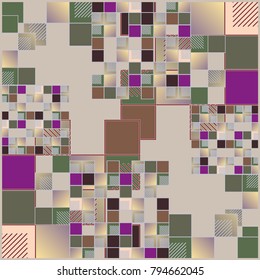 Abstract colorful pattern for background. Decorative backdrop can be used for wallpaper, pattern fills, web page background, surface textures.