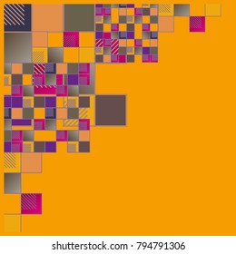 Abstract colorful pattern for background. Decorative backdrop can be used for wallpaper, pattern fills, web page background, surface textures.