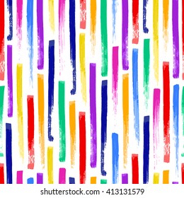 Abstract colorful pattern background with grunge lines vector illustration. Abstract brush stroke pattern