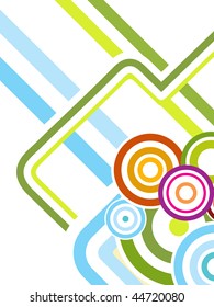 abstract colorful pattern background, vector illustration