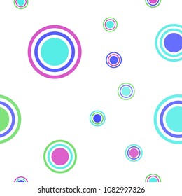 Abstract colorful pattern with circles. Geometry pattern for fabric. Round Circle Dots. Network Design, Technology Science, Vector Illustration. Perfect For Logo, Banner, Icon, Holiday Background.