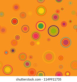 Abstract colorful pattern with circles. Geometry pattern for fabric. Round Circle Dots. Network Design, Technology Science, Vector Illustration. Perfect For Logo, Banner, Icon, Holiday Background.