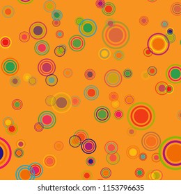 Abstract colorful pattern with circles. Geometry pattern for fabric. Round Circle Dots. Network Design, Technology Science, Vector Illustration. Perfect For Logo, Banner, Icon, Holiday Background.