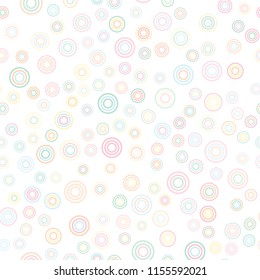 Abstract colorful pattern with circles. Geometry pattern for fabric. Round Circle Dots. Network Design, Technology Science, Vector Illustration. Perfect For Logo, Banner, Icon, Holiday Background.