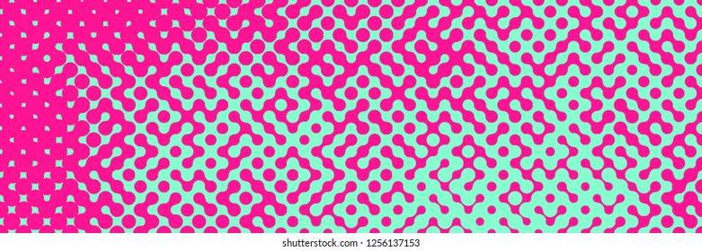 Abstract colorful pattern consisting of a circles of different size.Vector illustration of a dotted background. Retro geometric backdrop.