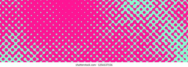 Abstract colorful pattern consisting of a circles of different size.Vector illustration of a dotted background. Retro geometric backdrop.