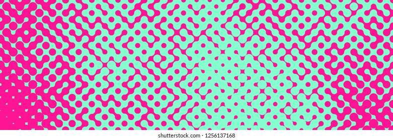 Abstract colorful pattern consisting of a circles of different size.Vector illustration of a dotted background. Retro geometric backdrop.
