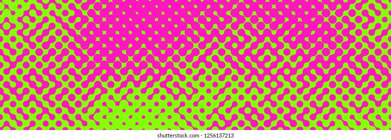 Abstract colorful pattern consisting of a circles of different size.Vector illustration of a dotted background. Retro geometric backdrop.