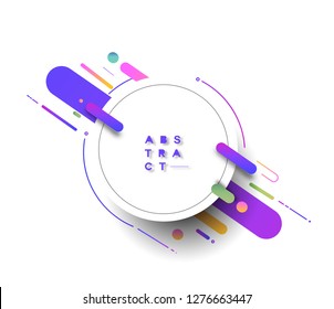 Abstract colorful pattern design and background. Use for modern design, cover, poster, template, brochure, decorated, flyer, banner.