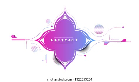 Abstract colorful pattern design and background. Use for modern design, cover, poster, template, brochure, decorated, flyer, banner.