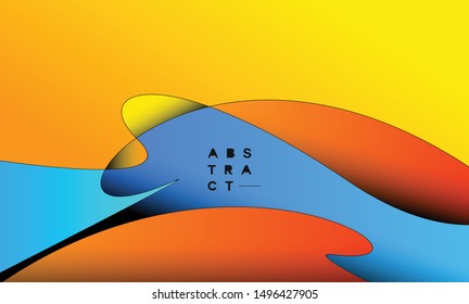 Abstract colorful pattern design and background. Use for modern design, cover, poster, template, brochure, decorated, flyer, banner.