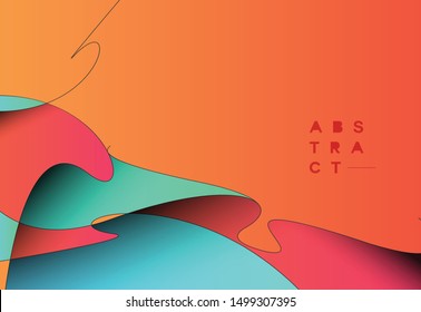 Abstract colorful pattern design and background. Use for modern design, cover, poster, template, brochure, decorated, flyer, banner.