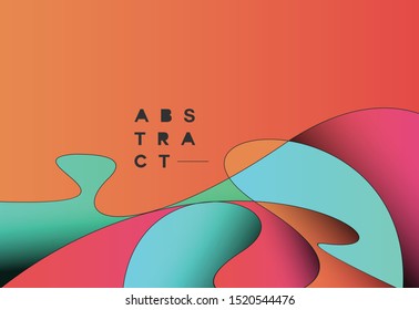 Abstract colorful pattern design and background. Use for modern design, cover, poster, template, brochure, decorated, flyer, banner.