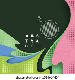 Abstract colorful pattern design and background. Use for modern design, cover, poster, template, brochure, decorated, flyer, banner.