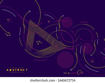 Abstract colorful pattern design and background. Use for modern design, cover, poster, template, brochure, decorated, flyer, banner.