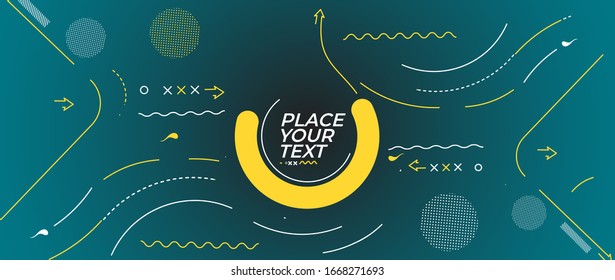 Abstract colorful pattern design and background. Use for modern design, cover, poster, template, brochure, decorated, flyer, banner.
