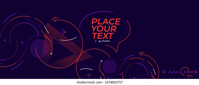 Abstract colorful pattern design and background. Use for modern design, cover, poster, template, brochure, decorated, flyer, banner.