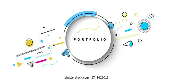 Abstract colorful pattern design and background. Use for modern design, cover, poster, template, brochure, decorated, flyer, banner.