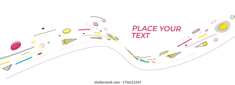 Abstract colorful pattern design and background. Use for modern design, cover, poster, template, brochure, decorated, flyer, banner.