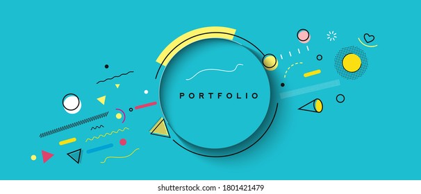 Abstract colorful pattern design and background. Use for modern design, cover, poster, template, brochure, decorated, flyer, banner.