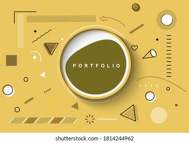 Abstract colorful pattern design and background. Use for modern design, cover, poster, template, brochure, decorated, flyer, banner.