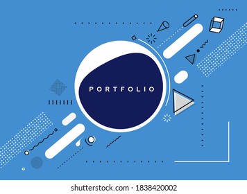 Resumen de diseño de patrones coloridos y fondo. Uso para diseño moderno, portada, afiche, plantilla, folleto, decorado, volante, banner.