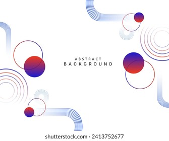 Abstract colorful pattern illustration design background vector