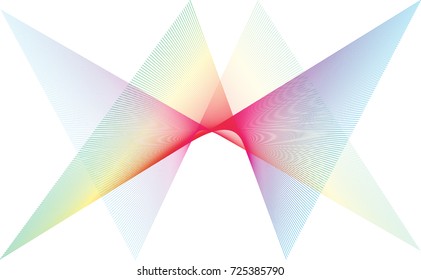 Abstract colorful pattern line background,EPS10.