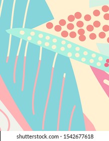 Abstract colorful pattern and many decorative bright splashes of texture design.